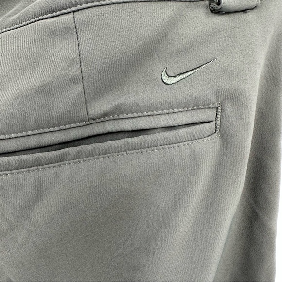 NIKE GOLF Tour Performance Dri-Fit Olive Green Bermuda Shorts Women's Size 8 - Picture 4 of 4
